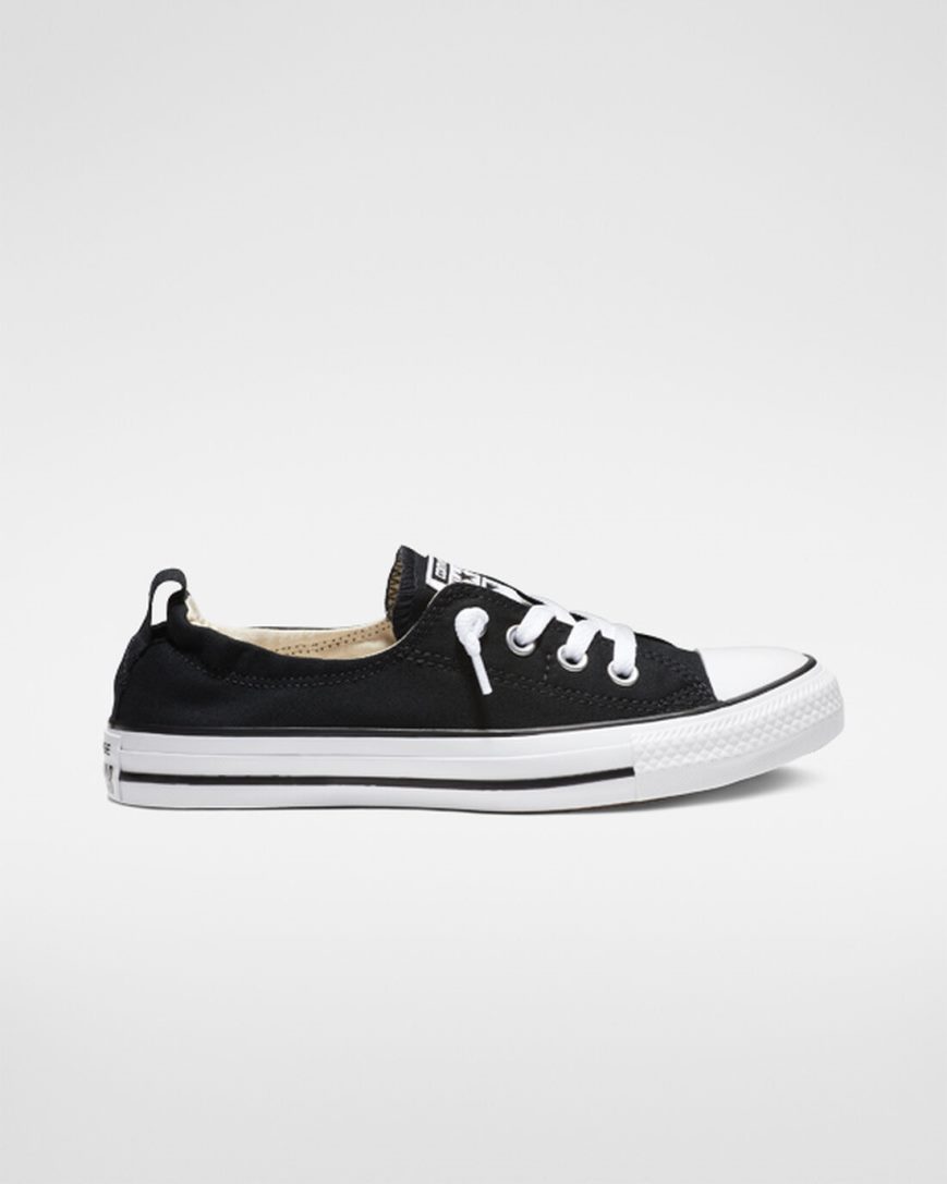 Pantofi Slip On Dama Converse Chuck Taylor All Star Shoreline Negrii | RO WDPXS456